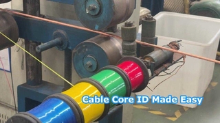मल्टीकोर एक्सएलपीई इंसुलेटेड केबल की कोर पहचान