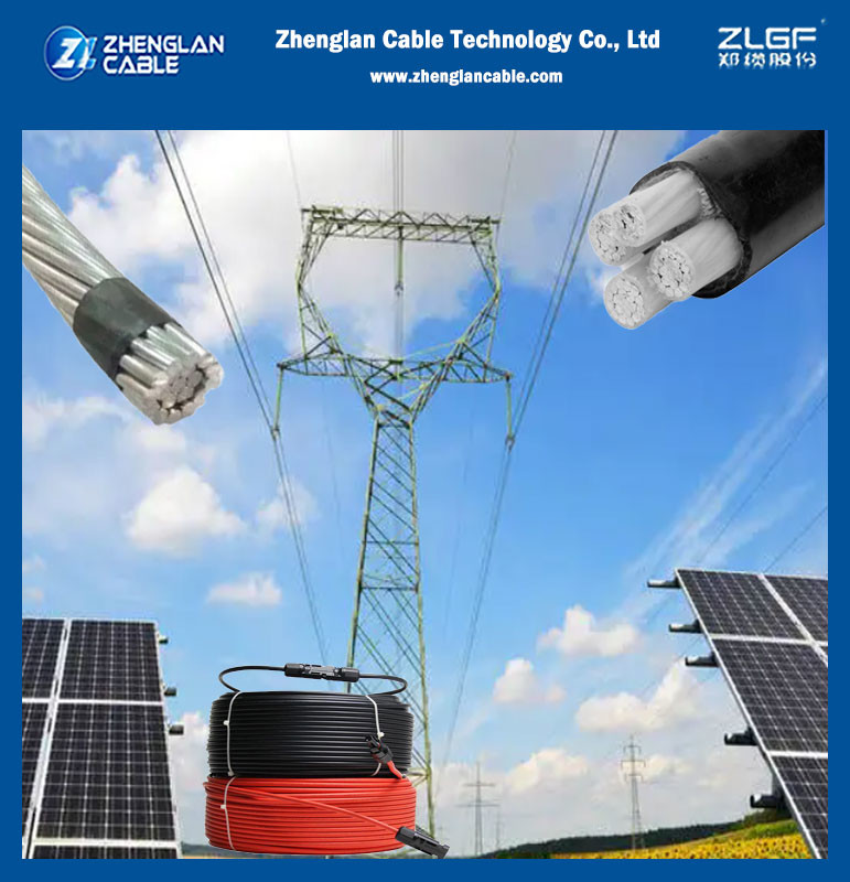 सौर फोटोवोल्टिक बिजली स्टेशनों में आमतौर पर उपयोग किए जाने वाले केबलों और सामग्रियों के उपयोग का परिचय