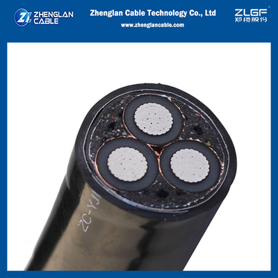 12/20kv 500mm2 3core पावर केबल Xlpe इंसुलेटेड एमवी अंडरग्राउंड यूज