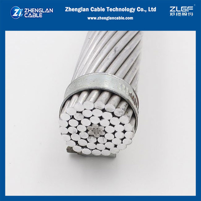 ACSR CAA बेयर एल्युमिनियम कंडक्टर IEC61089 गैल्वेनाइज्ड स्टील