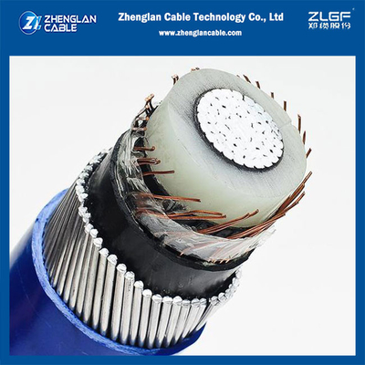 एकल कोर AWA बख्तरबंद पावर केबल NA2X(S) Y 12/20KV IEC60502-2