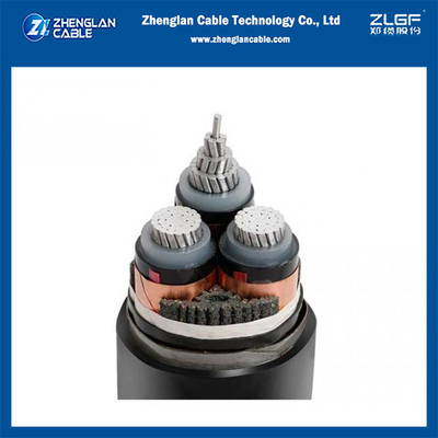 21/35kv NA2XSBY मध्यम वोल्टेज पावर केबल AL/sc/xlpe/sc/cts/pvc/sta/pvc 3x185 DIN VDE 0276-620 HD 620