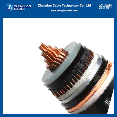 18/30kv STA बख्तरबंद एमवी पावर केबल एकल कोर 1x120mm2 CU/SC/XLPE/SC/CTS/FR-PVC