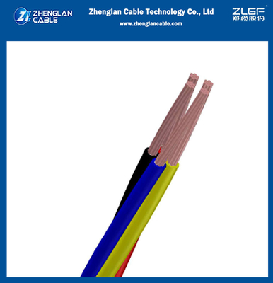 0.6/1KV कम वोल्टेज कॉपर पीवीसी अछूता पावर केबल 4Core Quadruplex (CV) IEC 60228; IEC 60227 ((CU/PVC)