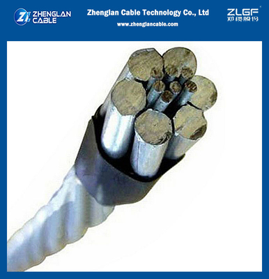 एसीएसआर डॉग कंडक्टर 100mm2 Al-6/4.72mm St-7/1.57mm BS 215-2 / BS EN 50182 / IEC 61089 / ASTM B 232/B 232M / DIN 48204
