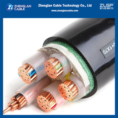 1KV 4.5 कोर पावर केबल 4x150+1x70mm2 CU/XLPE/PVC IEC 60502-1