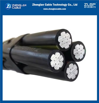0.6/1kv ओवरहेड आइसोलेटेड केबल AAC/XLPE+AAAC/XLPE 3Cx50+1x50sqmm ABC केबल