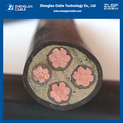 एक्सएलपीई अछूता केबल मल्टी कोर पावर केबल 3x25+1x16mm2 IEC60502-1