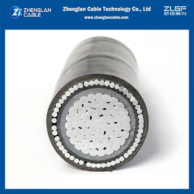 कम वोल्टेज पावर केबल N2XRY केबल AL/XLPE/PVC/AWA/PVC 1X70MM2 IEC60502-1