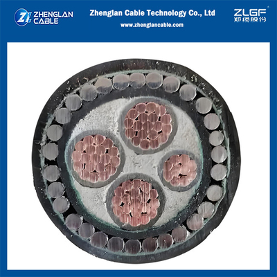 निम्न वोल्टेज पावर केबल 0.6/1KV CU/XLPE/PVC/SWA/PVC 3x95+1x50mm2 BS5467