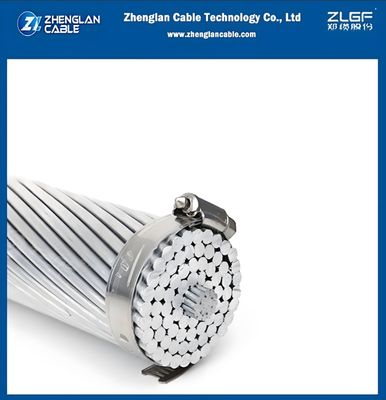 नंगे कंडक्टर एल्यूमीनियम कंडक्टर स्टील प्रबलित ACSR टर्न 430mm2 ST: 45/3.38 AL: 7/2.25