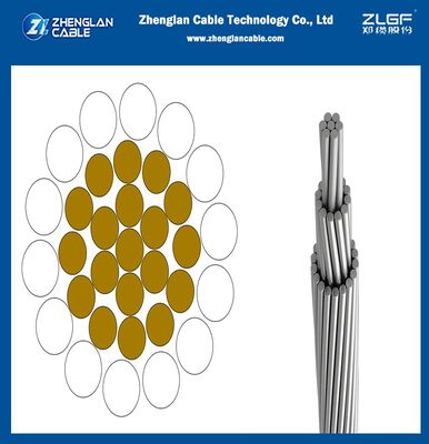 उच्च वोल्टेज ट्रांसमिशन लाइन उच्च गुणवत्ता 500MCM ACAR कंडक्टर ASTM B524B524M मानक
