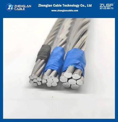 ओवरहेड नंगे कंडक्टर AAAC कम/उच्च वोल्टेज नंगे एल्यूमीनियम कंडक्टर हल्के डिजाइन इलेक्ट्रिक पावर ट्रांसमिशन और वितरण परियोजनाओं के लिए आदर्श