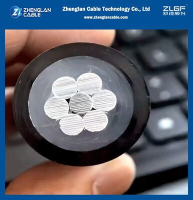 15KV 25KV 35KV XLPE मानक ICEA S-121-733 के साथ 15KV 25KV 35KV XLPE अछूता एचडीपीई शीटड एसीएसआर कंडक्टर ट्री वायर कवर केबल