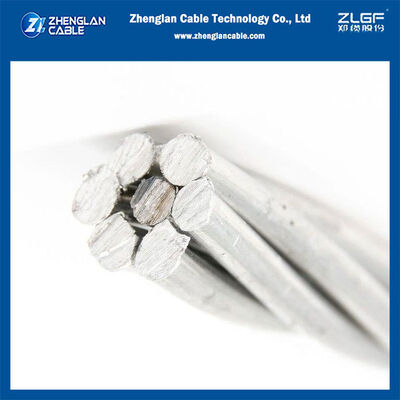 नंगे एसीएसआर कंडक्टर एएसटीएम बी 232/232एम 795 एडब्ल्यूजी या एमसीएम एल्यूमीनियम कंडक्टर स्टील हेड लाइन के लिए प्रबलित