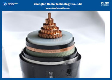नाममात्र खंड inal 25 ~ 400mm² 3.6 / 6KV मध्यम वोल्टेज बख़्तरबंद 1C बख़्तरबंद पावर केबल (CU / XLPE / LSZH / STA / NYBY / N2XBY / NYB2Y)