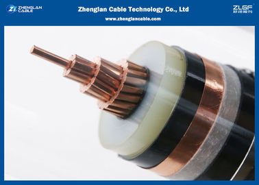 8.7 / 10KV सिंगल कोर आर्मर्ड एमवी पावर केबल IEC60502 CU AL / CU / XLPE / LSZH / STA / NYBY / N2XBY / NYRGBY / NYB2Y Single