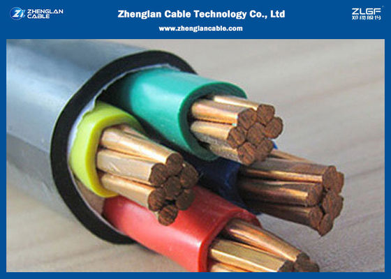 0.6 / 1kv 4 कोर Cu Xlpe Pvc Unarmored Fire Resistant Power Cable है