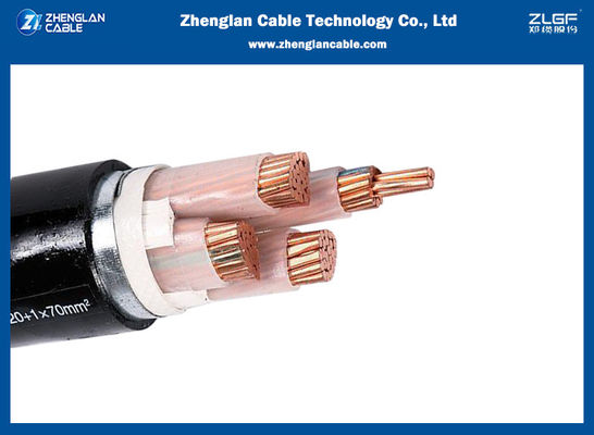 Cu Xlpe Pvc 1kv डबल स्टील टेप आर्मड लो वोल्टेज पावर केबल