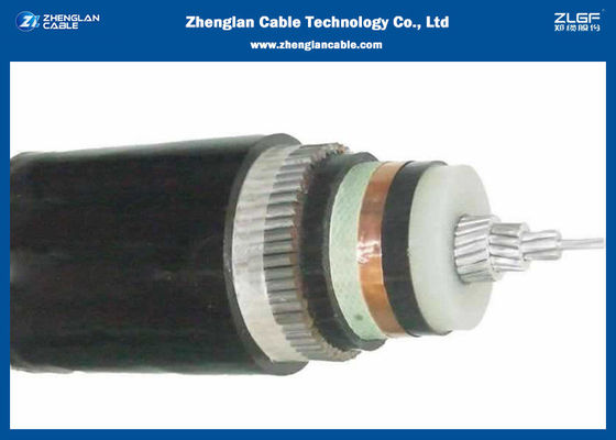 RHZ1-OL-AL CWS स्क्रीनिंग XLPE LSOH केबल 18 / 30kv 1x240sqmm