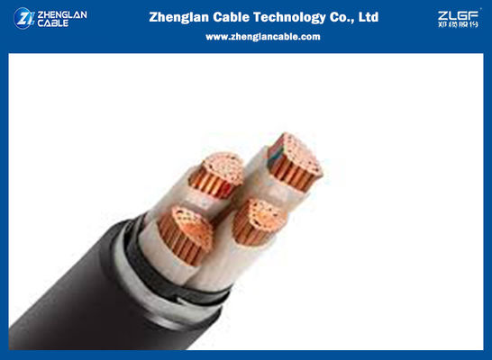 CU / XLPE / PVC / SWA / PVC LV पावर केबल 0.6 / 1KV 4x95sqmm IEC60502-1