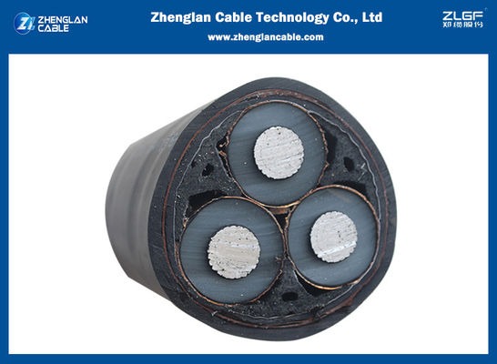 3Cx185sqmm 18/30kv मध्यम वोल्टेज पावर केबल्स तीन कोर निहत्थे