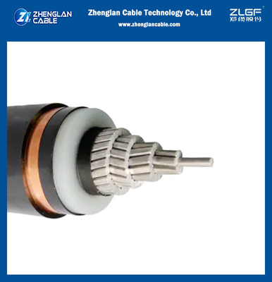 12/20kV एमवी पावर केबल अनआर्मर्ड एल्युमिनियम केबल 1x185mm2 BS 6622/BS 7835